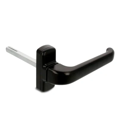 Imagen de Amig Manilla de Roseta Modelo Epsilon Aluminio 132 x 70 mm Cuadradillo 8 Color: Negro