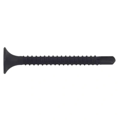 Imagen de Index PLTR3545 Tornillo fosfatado negro pladur con punta broca 3,5 x 045