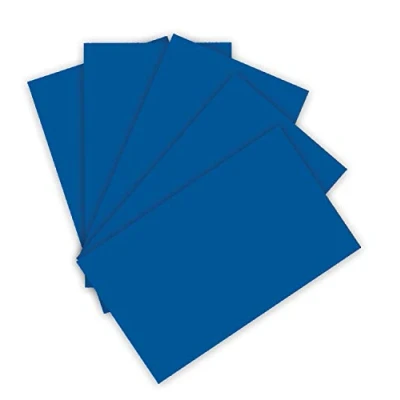 Imagen de folia Papel de Color Azul Real, 130 g/m², DIN A3, 50 Hojas, como Base para Muchos proyectos Manualidades, (MAX Bringmann KG 6335)