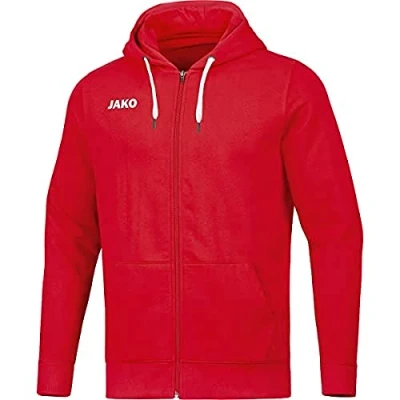 Imagen de JAKO Chaqueta con capucha Unisex para niños., niños, capucha, 6865, rojo, 140