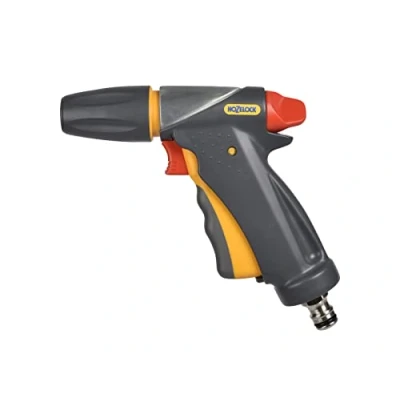 Imagen de Hozelock 2696 0000 Jet Spray Ultramax Gun, gris/amarillo, 16 x 10 8 cm