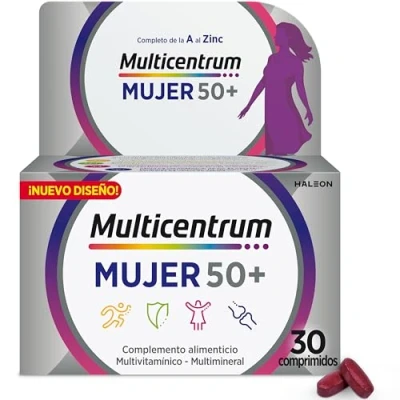 Imagen de Multicentrum Mujer 50+ 30 Comprimidos