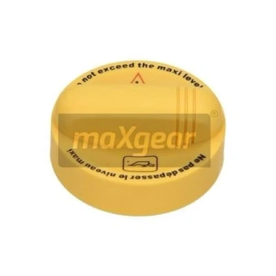 Imagen de MAXGEAR 28 0221 Tapa, tubuladura de relleno aceite amarillo RENAULT: CLIO 2, TRAFIC 2 Kasten, SCENIC MERCEDES BENZ: Clase C T modell