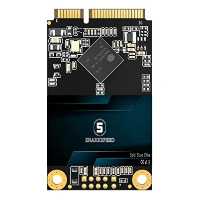 Imagen de S SHARKSPEED SSD 2TB mSATA Disco Duro Interno de Estado sólido, SATA III 3D NAND hasta 550 MB/s Lectura y 500 Escritura(2TB, MSATA)