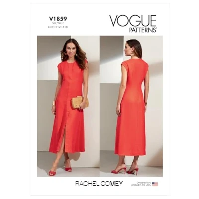 Imagen de Vogue Patterns V1859F5 Vestido para mujer F5 (16 18 20 22 24)