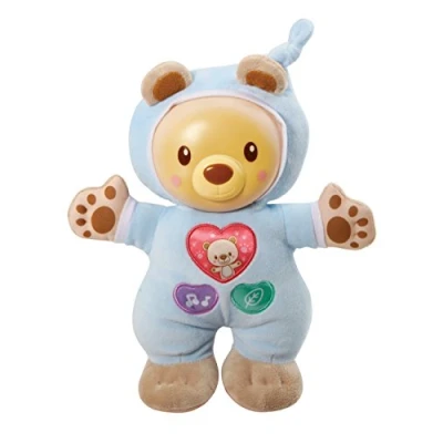 Imagen de VTech Cuco Cuna Muñeco Infantil con Relajantes Melodías, Canciones y Sonidos de la Naturaleza, Suave Luz Noche, Multicolor (3480 502122) , color/modelo surtido