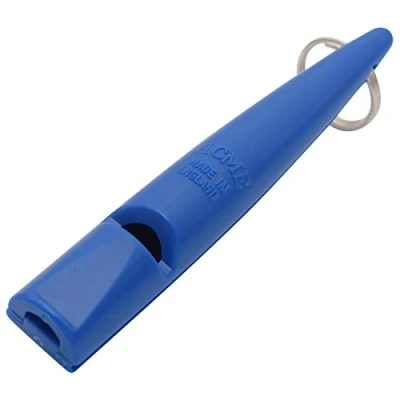 Imagen de ACME Silbato para perros n.º 211,5 con instrucciones (idioma español no garantizado), original de Inglaterra: alto y gran alcance (Snorkel Blue)