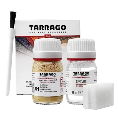 Imagen de Self Shine Color Dye 25 ml Tinte + Imprimación para Zapatos y Bolsos Cubre Rozaduras Desgastes del Calzado Piel Natural Sintético, 90 Colores