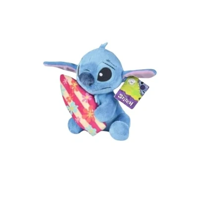 Imagen de Simba Peluche de Stitch con tabla surf (25cm) Lilo &amp; Stitch, Licencia 100% Disney a partir los primeros meses vida (6315877006)