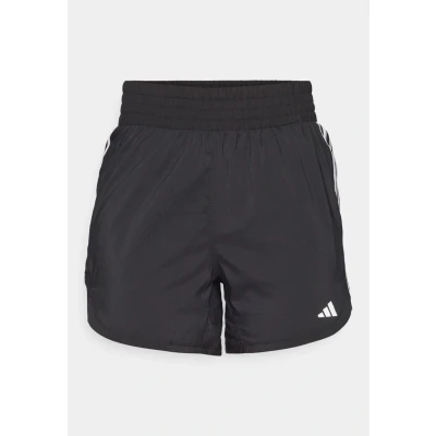 Imagen de adidas Performance Pacer Stripes Highrise Pantalón corto de deporte, Mujer, Talla: XXSx5&quot;, Black/white
