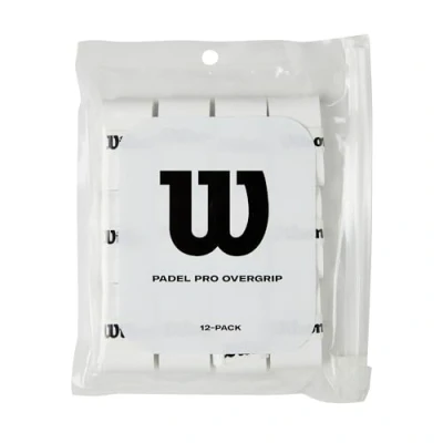 Imagen de Wilson Pro OVERGRIP Mango de Padel, Unisex Adult, White, Pack 12
