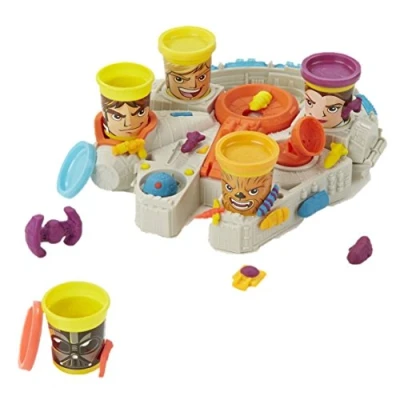 Imagen de Play Doh Playset Millenium Falcon con diseño Star Wars (Hasbro B0002)