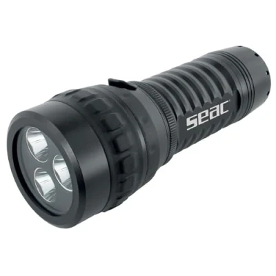 Imagen de SEAC SZ5000 Linterna de Buceo, 4200 lúmenes, Unisex Adult, Negro, 65 mm diámetro y 178 Longitud