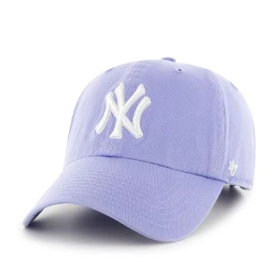 Imagen de 47 New York Yankees Adjustable Cap Clean Up MLB Lavender/White One Size