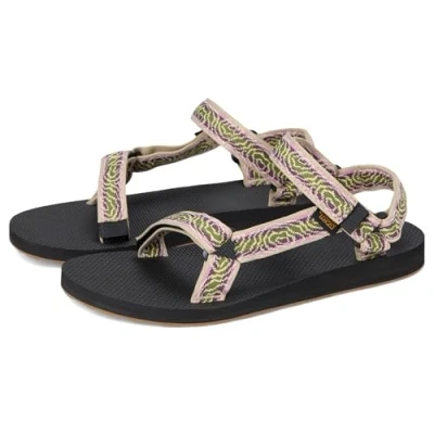 Imagen de Teva Sandalia universal original para mujer, Archive Topo Olive/Berenjena, 39 EU