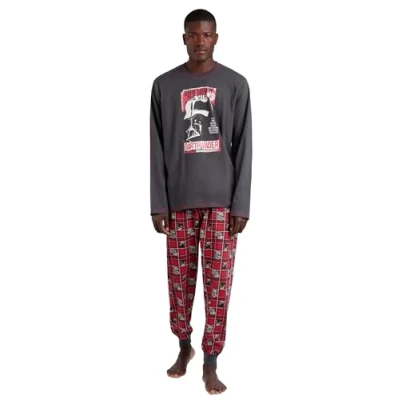 Imagen de Star Wars Pijama Manga Larga Punk Vader para Hombre