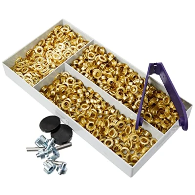 Imagen de Prym Eyelets and Washers, Latón, Gold, 5mm