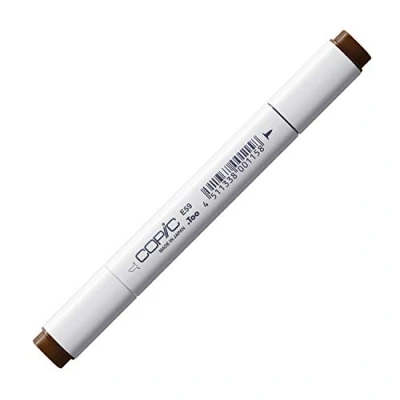 Imagen de Copic Classic E59, Nogal, Rotulador Doble con Punta Media y Fina