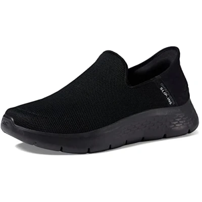 Imagen de Skechers Gowalk Flex Athletic Tenis Casuales para Caminar con Espuma refrigerada por Aire, Negro/Blanco 2, 10.5 X Ancho, Negro y Blanco, 44 EU