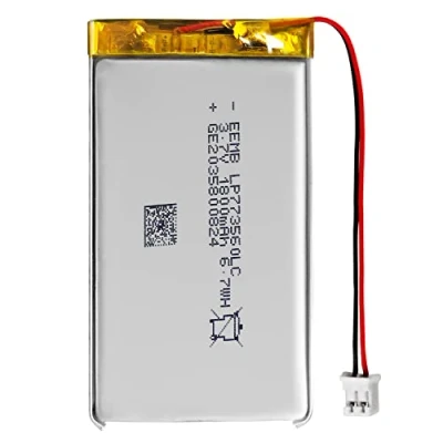 Imagen de EEMB 3.7V batería 1800mAh 773560 Bateria de lipo Recargable Litio con Conector JST ¡Asegúrese Que la polaridad del Dispositivo Coincide Antes Comprar!