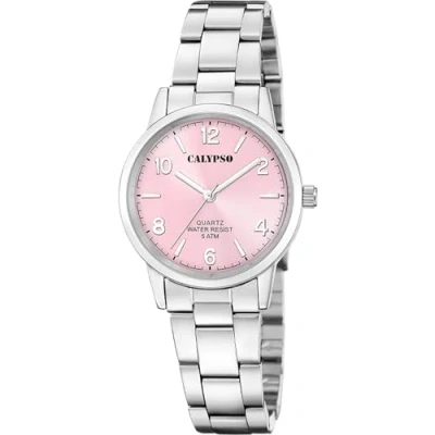 Imagen de CALYPSO Reloj Mujer K5859/5 Basic Caja de Acero Inoxidable 316l Plateado Correa