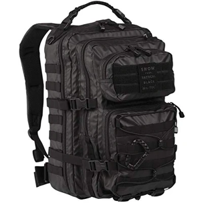 Imagen de Mil Tec EE.UU. Mochilla Assault Pack (Large/Tactical Black)