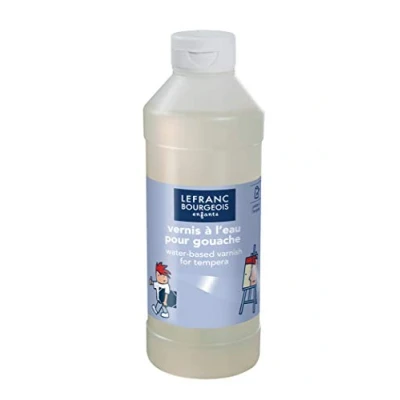 Imagen de Lefranc Bourgeois Barniz al Agua Brillante para Gouache, 1 l