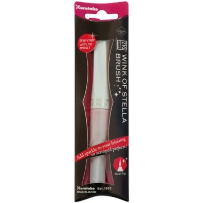 Imagen de Zig Memory System Wink Of Stella Brush Glitter Marker (Pkgd) Black
