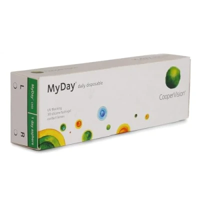 Imagen de Myday 1 Day Silicone Lentes de contacto esféricas diarias (R 8.4 / D 14.2 4.5 Diop), Pack 30 uds.