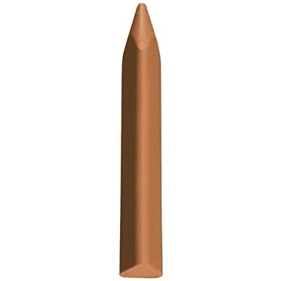 Imagen de Jovi ceras triangulares Triwax, caja 12 color marrón claro (97303)