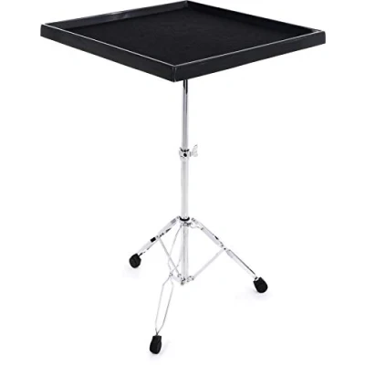 Imagen de Gibraltar Mesa de percusión, soportes para instrumentos percusión 7615 trípode.