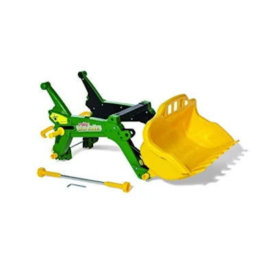 Imagen de Rolly Toys 408955 RollyToys RollyTrac Cargador para niños de 3 a 10 años, Color Verde