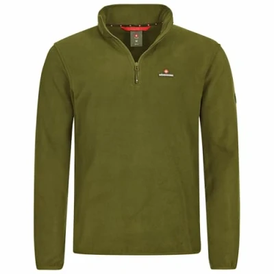 Imagen de Höhenhorn Skyja Sudadera de forro polar para hombre con media cremallera, verde, 4XL
