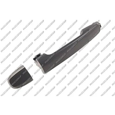 Imagen de PRASCO TY8188001 Manecilla de Puerta exterior, Delante, derecha negro TOYOTA: HILUX 3 Pick up