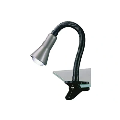Imagen de Trio 5028010 47 Flexo Pinza E14, 18 W, Color Acero