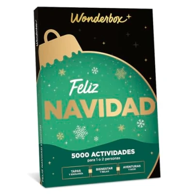 Imagen de WONDERBOX Caja Regalo Feliz Navidad Emoción Todos Regalan Artículos En Navidad, No Ser Banal. Esta Es La Solución Como Ideas Original Hombre, Pack Mujer Y Regalos.