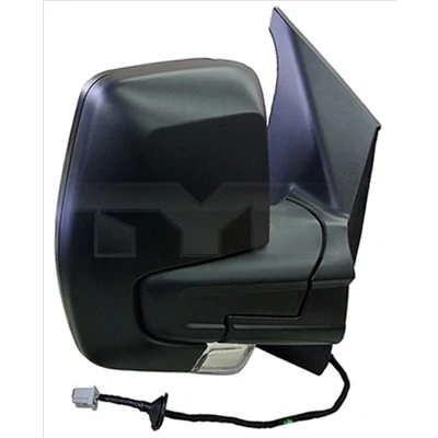 Imagen de Espejo retrovisor Tyc 310 0201 derecha convexo, calefactable FORD: Transit Custom V362 Furgón, Tourneo Bus, Bus
