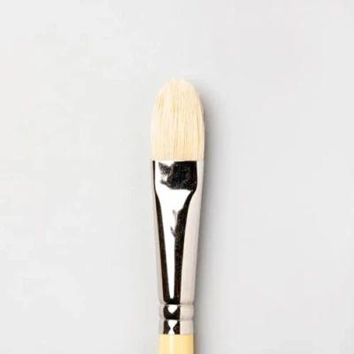 Imagen de Winsor &amp; Newton Artists Cerdas, madera, blanco, Pinsel Filbert Nr. 10