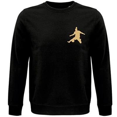 Imagen de Ronaldinho10, Sweatshirt, Official Product, Crewneck Black, Skill
