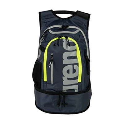 Imagen de arena Fastpack 3.0 Bolsa Deportiva para Natación, Playa, Gimnasio y Deporte, de Viaje Tejido Hidrófugo con Tirantes Acolchados, Compartimento Zapatos Ropa Mojada, 40 L