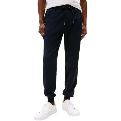 Imagen de Tommy Hilfiger Hombre Pantalón de Chándal Logo Sweatpants Algodón, Azul (Desert Sky), 3XL