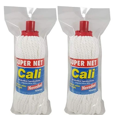 Imagen de Fregona de Microfibras Super Net Cali. 210 Gramos. 2 unidades.