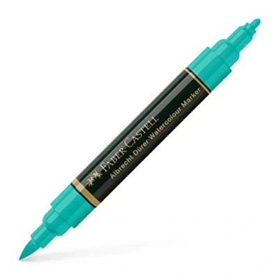 Imagen de Faber Castell 160456 Caja de 4 marcadores acuarelables A. Dürer 56. Color Verde cobalto