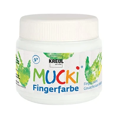 Imagen de KREUL Mucki Weiß Pintura para dedos