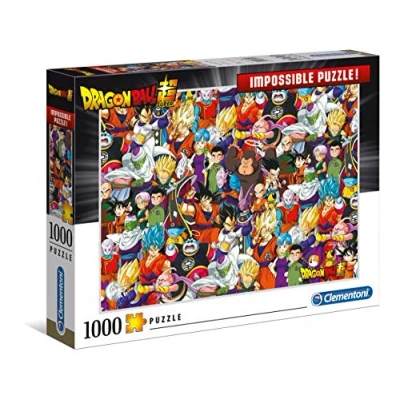 Imagen de Clementoni Ball Z Impossible Puzzle Dragon 1000 pièces, Multicolor (39489)