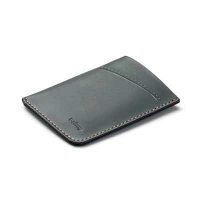 Imagen de Bellroy Card Sleeve (Tarjetero de Piel Premium o Cartera Minimalista, caben 2 8 Tarjetas Visita, Espacio para Billetes plegados) Everglade
