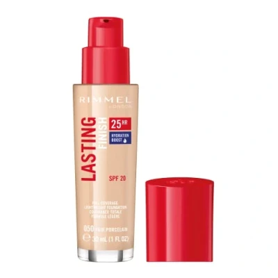 Imagen de Rimmel London Lasting Finish Foundation 25H, Base de Maquillaje Tono 50 30 ml
