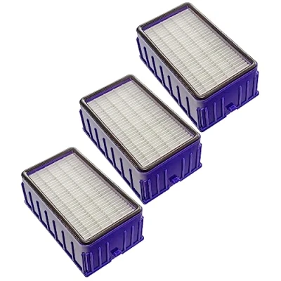 Imagen de vhbw Set de 3x filtros compatible con Dyson DC 11, DC11 Allergy aspiradora Filtro HEPA antialérgico posmotor