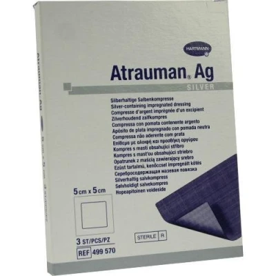 Imagen de Hartmann ATRAUMAN AG 5X5CM 3 UDS, Negro, Estándar