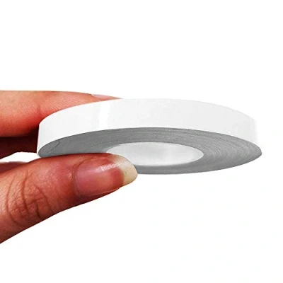 Imagen de 4R Quattroerre.it 10480 Franjas Trim Tiras Adhesivas para Coche, Blanco, 7 mm x 10 MT